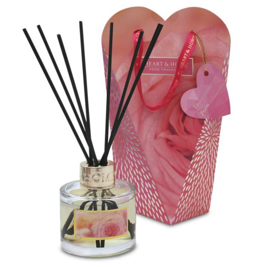 Heart and Home Reed Diffusers Rose Quartz Fragrance Diffusers